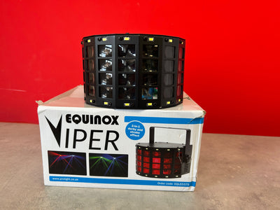 Equinox Lights Set - 2 Maxipar Quad 1 Viper - Pre Owned - Deck Converters