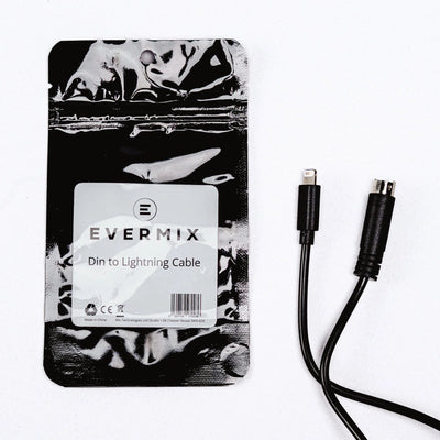 EVERMIX DIN TO LIGHTNING CABLE - Deck Converters