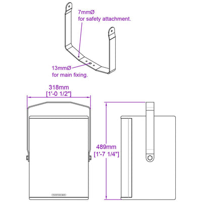 F101 Yoke Kit (x2) - Black - M/S (Pair) - Deck Converters