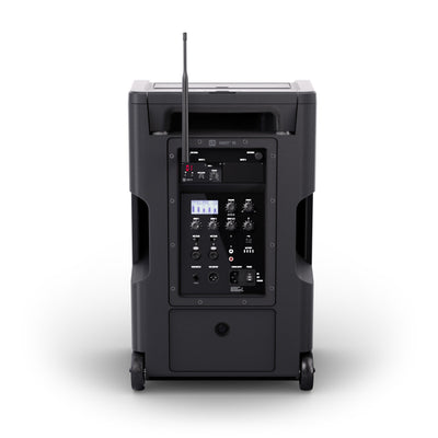 LD Systems ANNY 10 HHD 2 B8 10" Portable Battery-Powered Bluetooth PA System with Mixer and 1x Wireless Handheld Microphone