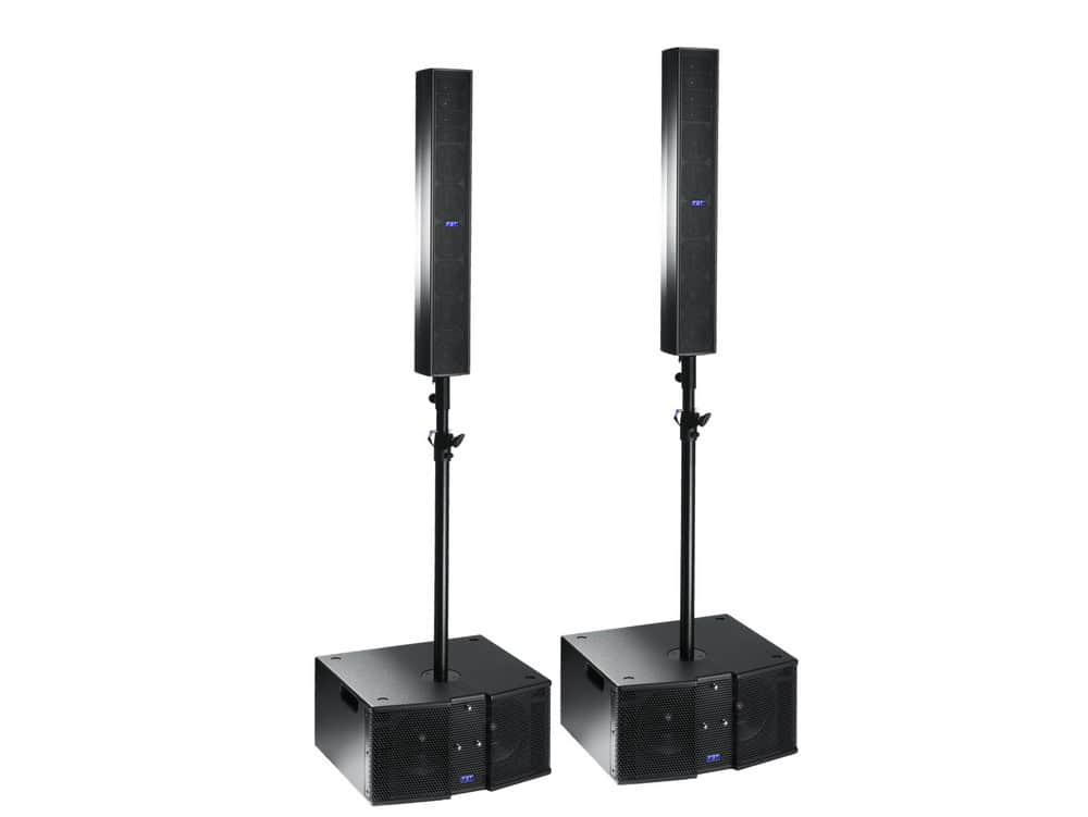 FBT Audio VT 1000 Column Active Line Array Package - Deck Converters