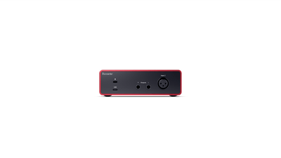 Focusrite Scarlett Solo USB Audio Interface (4th Gen) - Deck Converters
