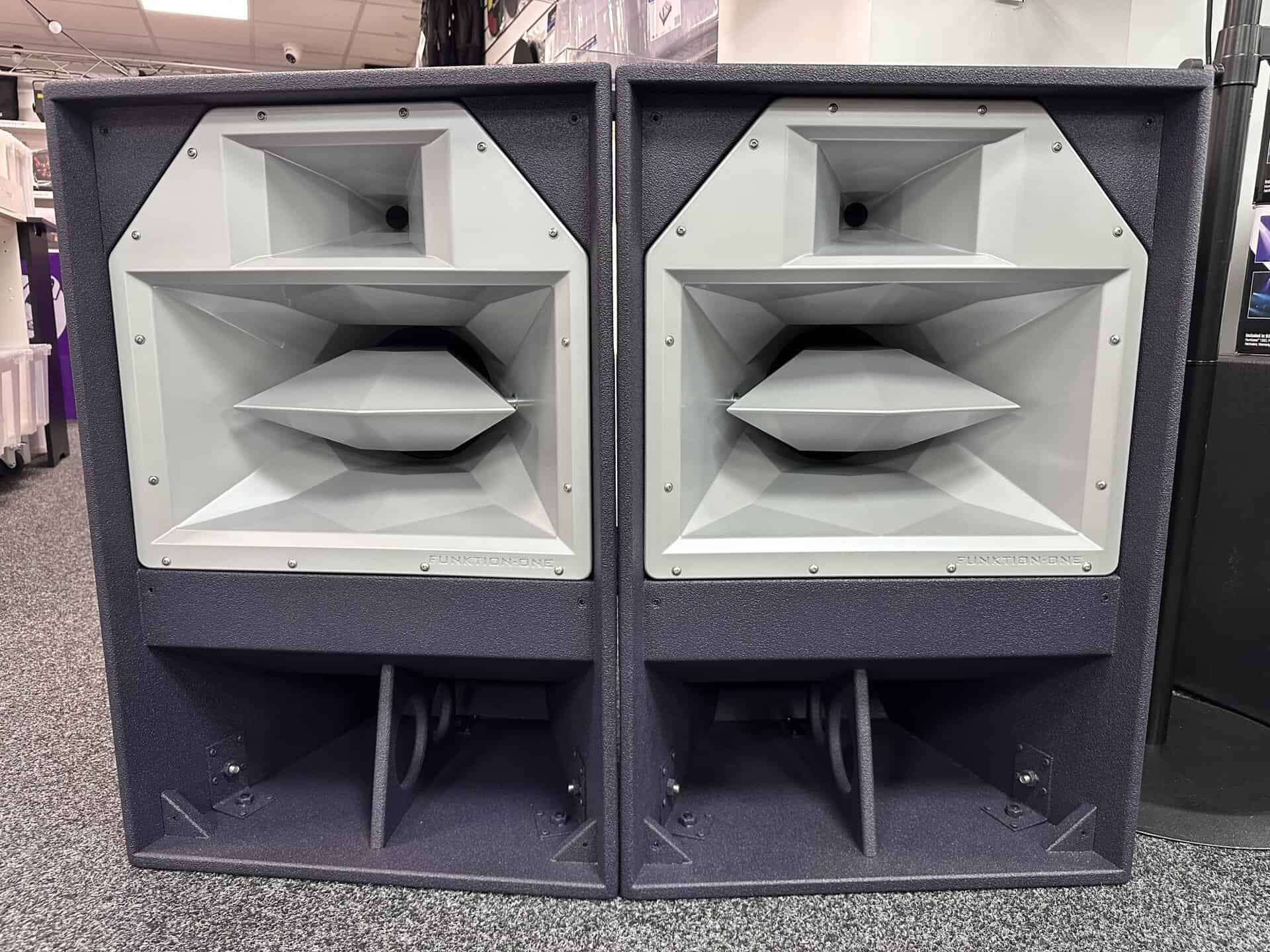 Funktion One EVO2 - WR Loudspeaker NL4 - Deck Converters