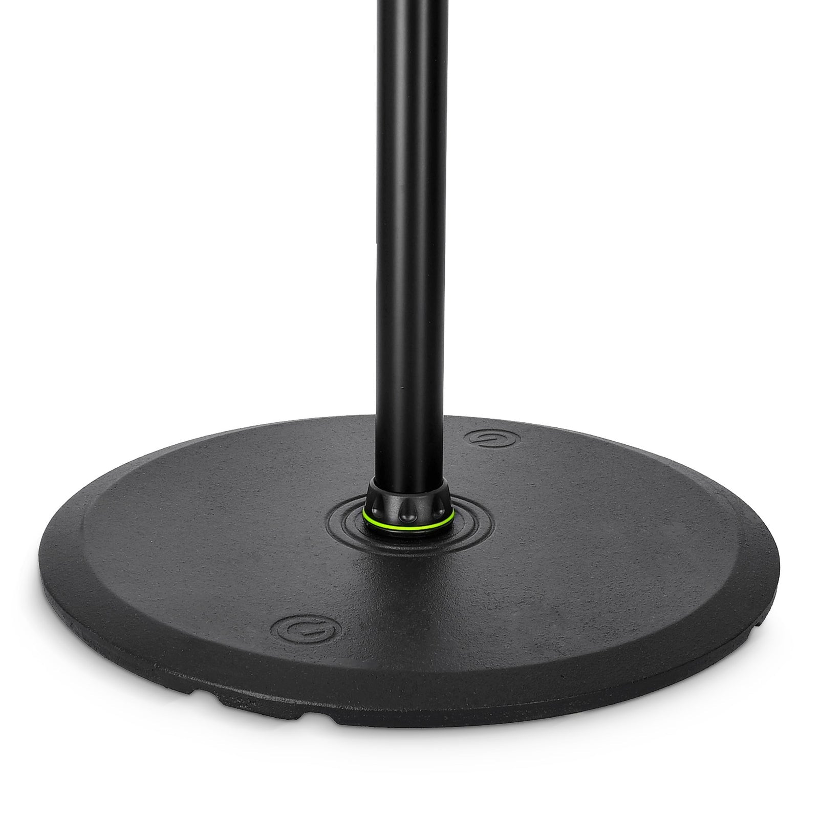 Gravity SP 3202 LR B Studio Monitor Speaker Stand With Large Round Base - Deck Converters