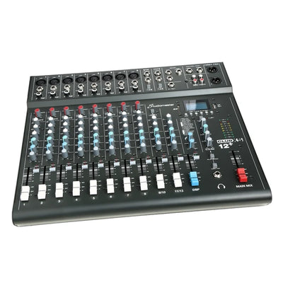 Studiomaster Club XS 12+ 12 Channel Mixing Console with Bluetooth & DSP