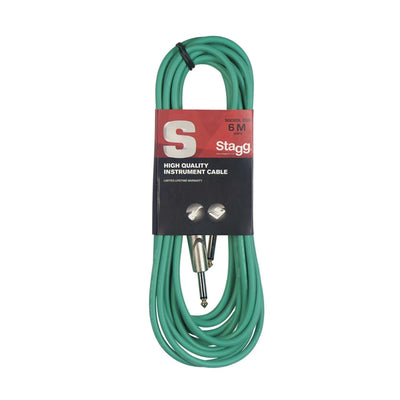 Jack Male to Jack Male SGC6DL Instrument Audio Cable - 6M - Deck Converters