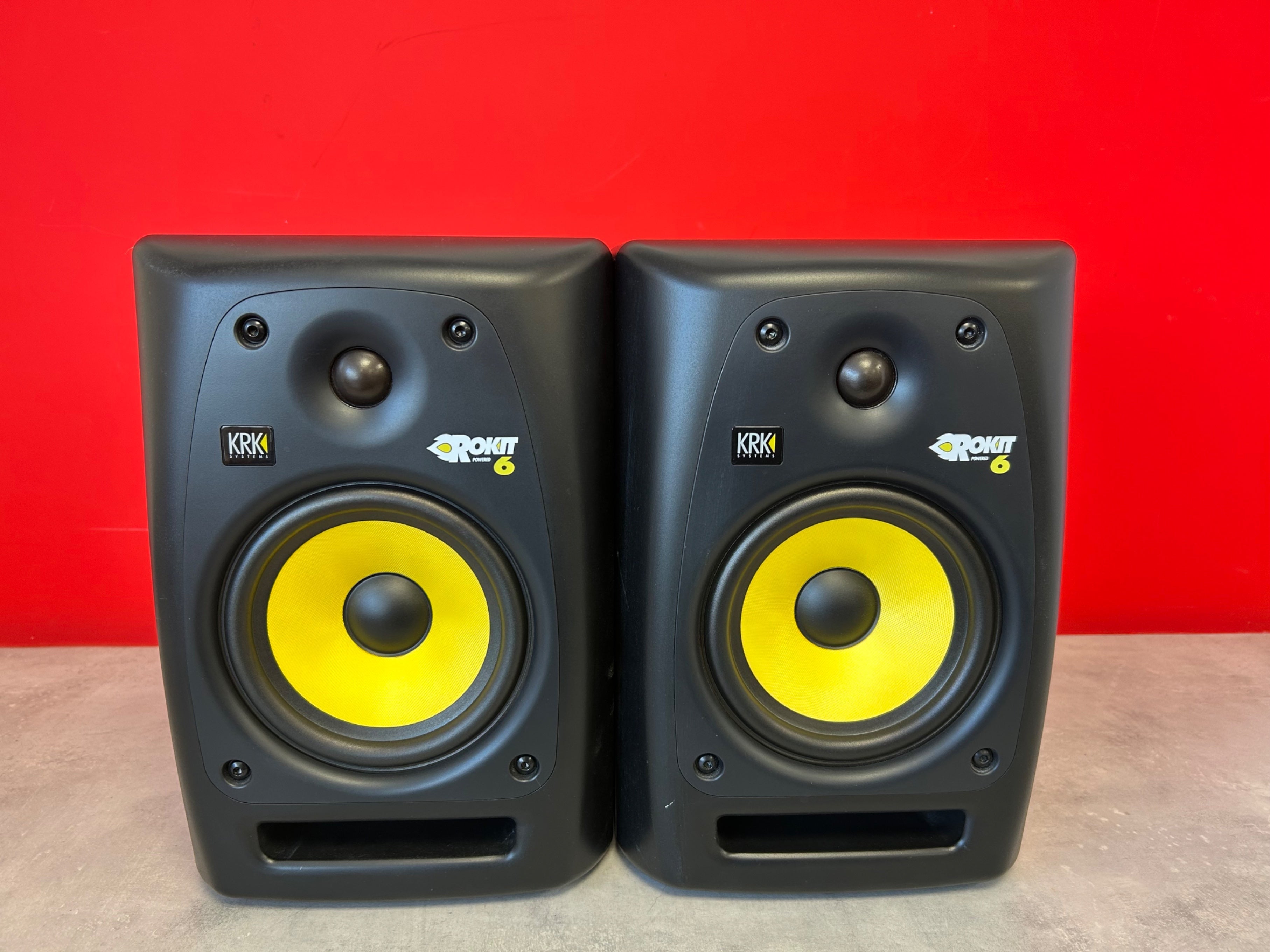 KRK Rockit RP6 G2 Active Studio Monitors Speakers - Pair - Pre Owned - Deck Converters