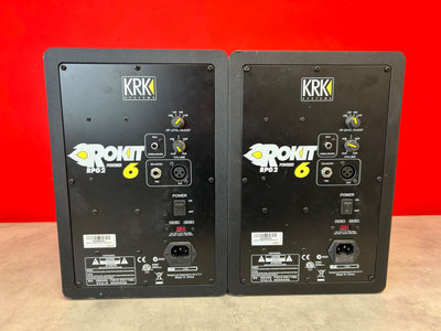 KRK Rockit RP6 G2 Active Studio Monitors Speakers - Pair - Pre Owned - Deck Converters