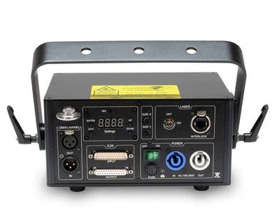 Laserworld CS - 1000RGB MK4 Multi - Colour Laser 28kpps Galvo Motor ILDA / DMX - Deck Converters