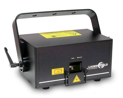 Laserworld CS - 1000RGB MK4 Multi - Colour Laser 28kpps Galvo Motor ILDA / DMX - Deck Converters