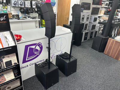 LD Systems CURV 500 PS Portable Line Array Stereo PA System - Pre Owned - Deck Converters