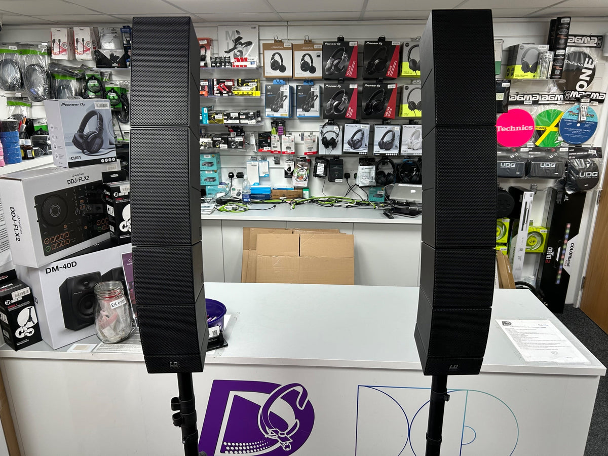 LD Systems CURV 500 TS Compact Touring Array System Pair - Pre Owned - Deck Converters