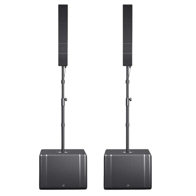 LD Systems CURV 500 TS Compact Touring Array System Pair - Pre Owned - Deck Converters
