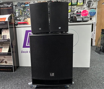 LD Systems Dave 18 G3 2:1 Compact Active PA System - Pre Owned - Deck Converters