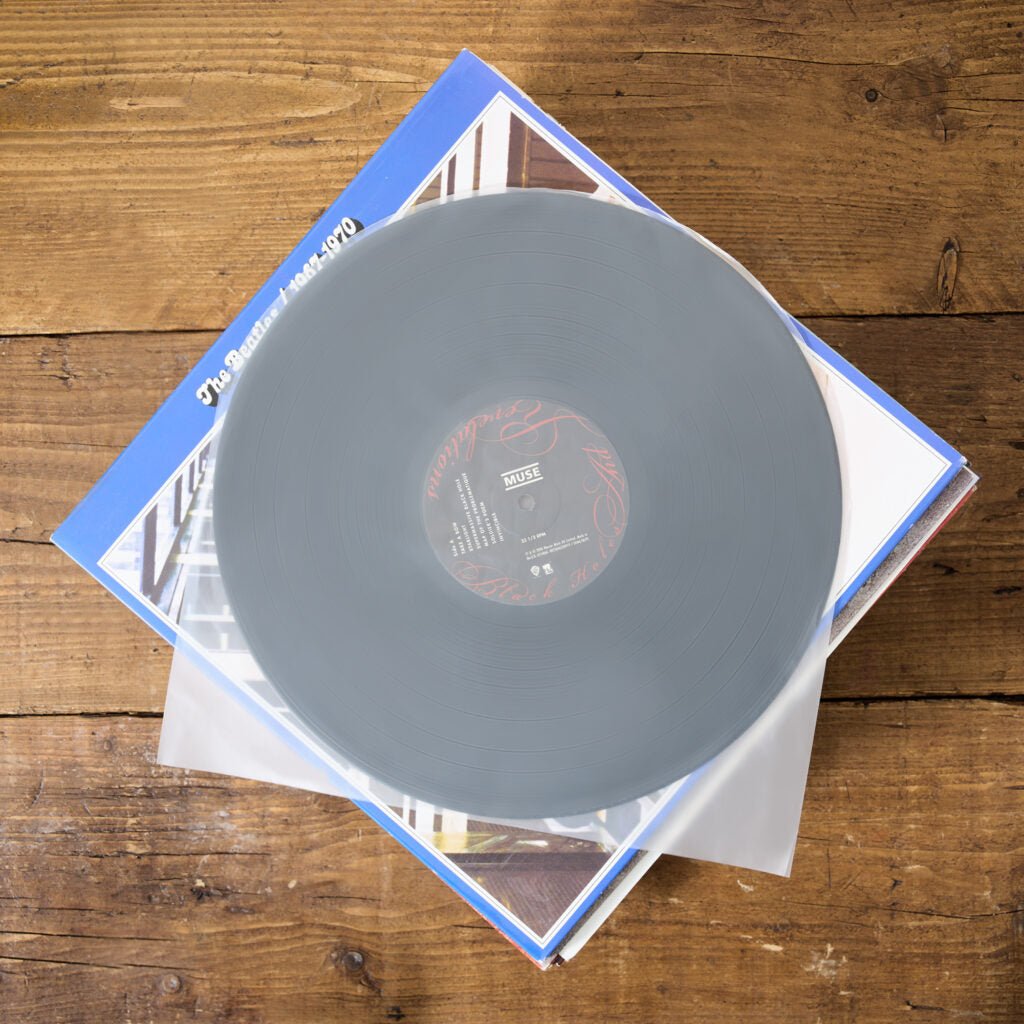 Legend Vinyl 12″ HDPE Inner Record Sleeves With Curved Base – Pack Of 25 - Deck Converters