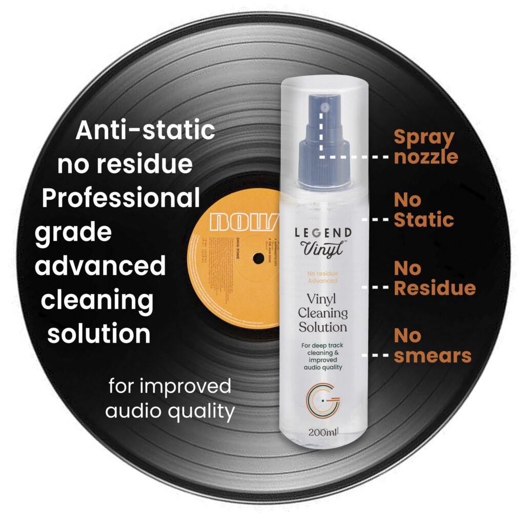 Legend Vinyl 200ml Cleaning Solution - Deck Converters