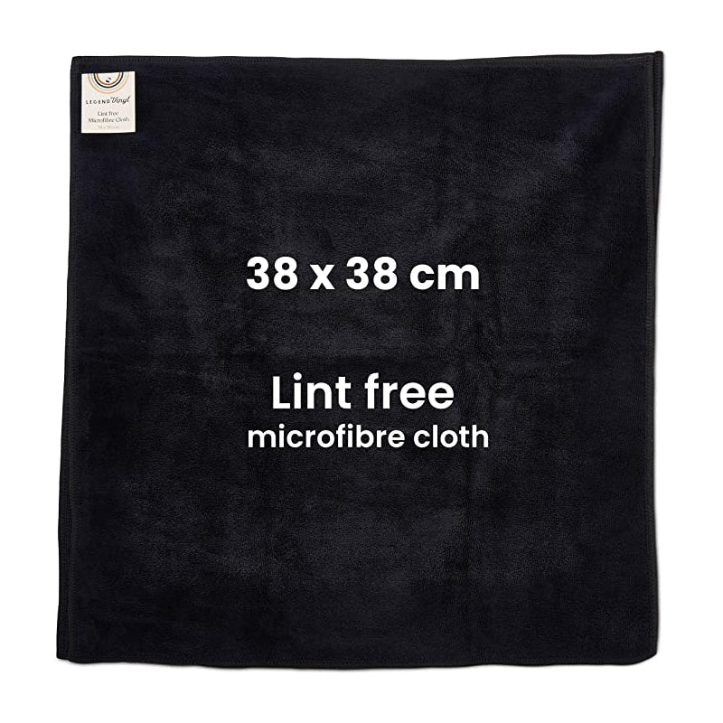 Legend Vinyl Record Cleaning Solution And Microfibre Cloth Set - Deck Converters