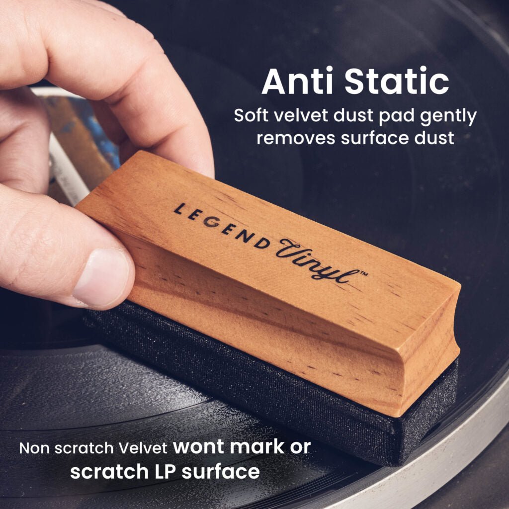 Legend Vinyl Velvet Dust Brush - Deck Converters