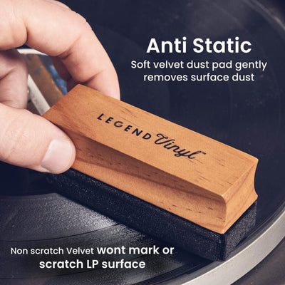 Legend Vinyl Velvet Dust Brush - Deck Converters