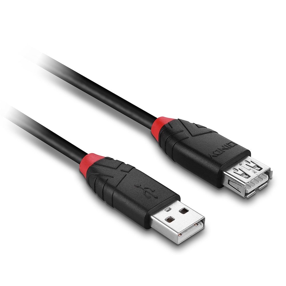 Lindy USB 2.0 Active Extension Slim Cable - Deck Converters