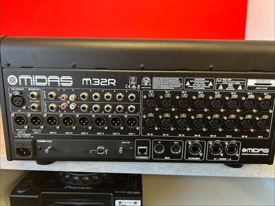 Midas M32R Digital Console with Flyht Pro Case - Pre Owned - Deck Converters