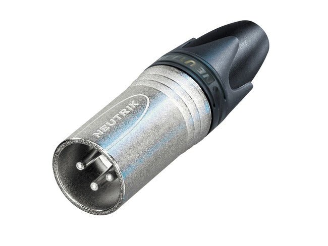 Neutrik NC3MXX XLR Cable Connector Male 3 Pole - Deck Converters