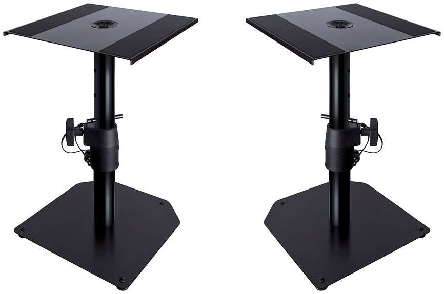 Novopro SMS50R DJ Desktop Studio Monitor Stands - Deck Converters