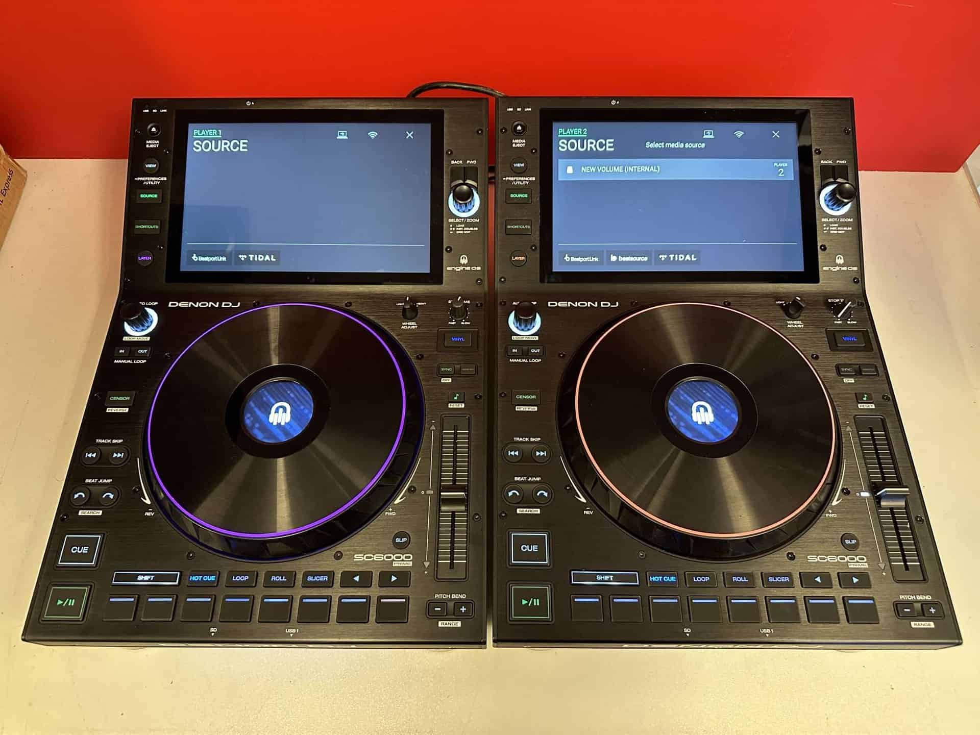 PAIR Denon SC6000 Prime DJ Decks - Deck Converters