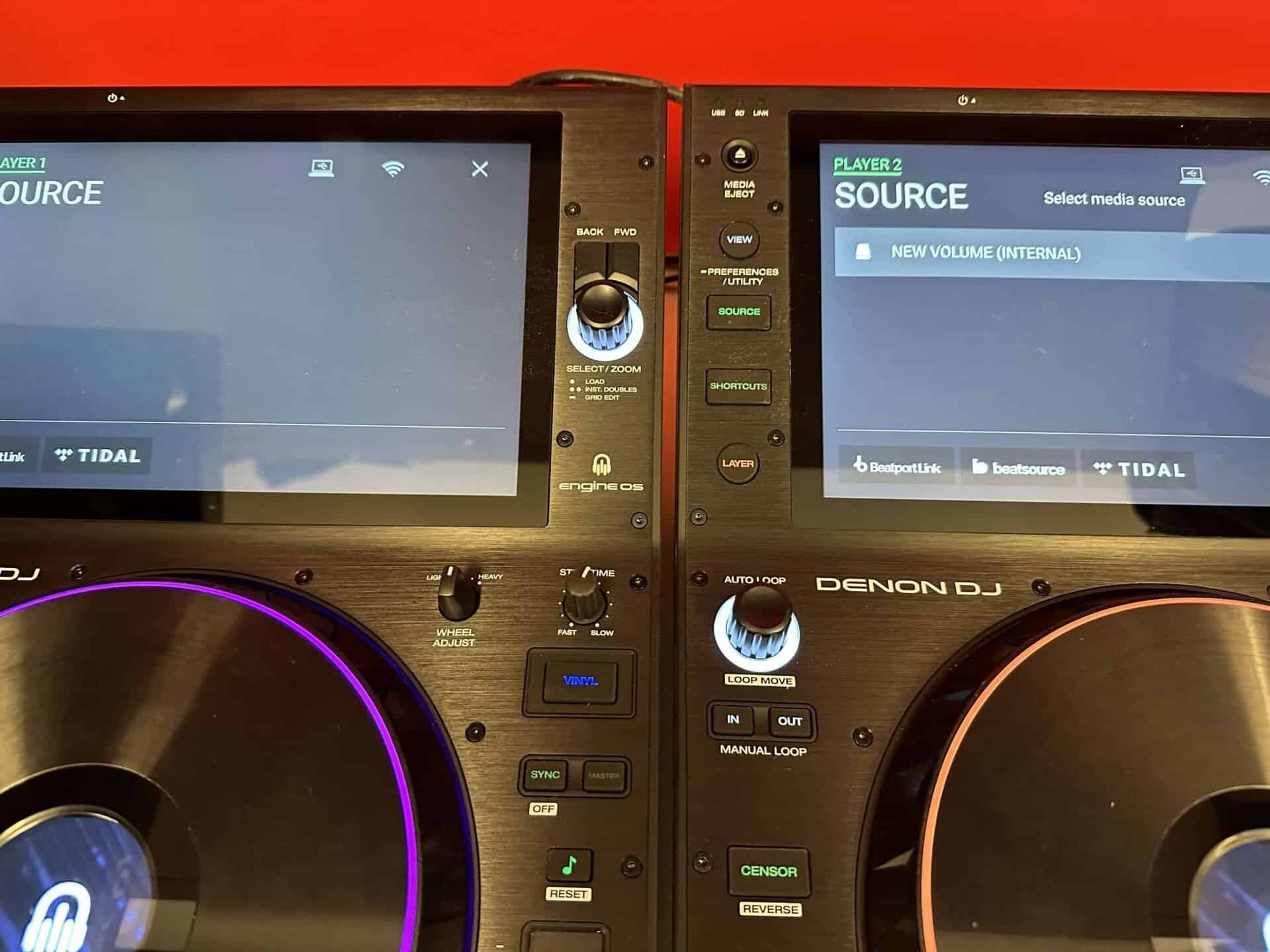 PAIR Denon SC6000 Prime DJ Decks - Deck Converters