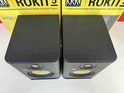 PAIR KRK Rockit RP5 G4 Active Studio Monitors Speakers - Deck Converters