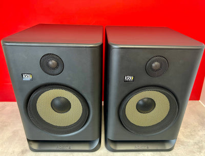PAIR KRK Rokit RP8 G5 Active Studio DJ Production Monitors Speakers - Deck Converters