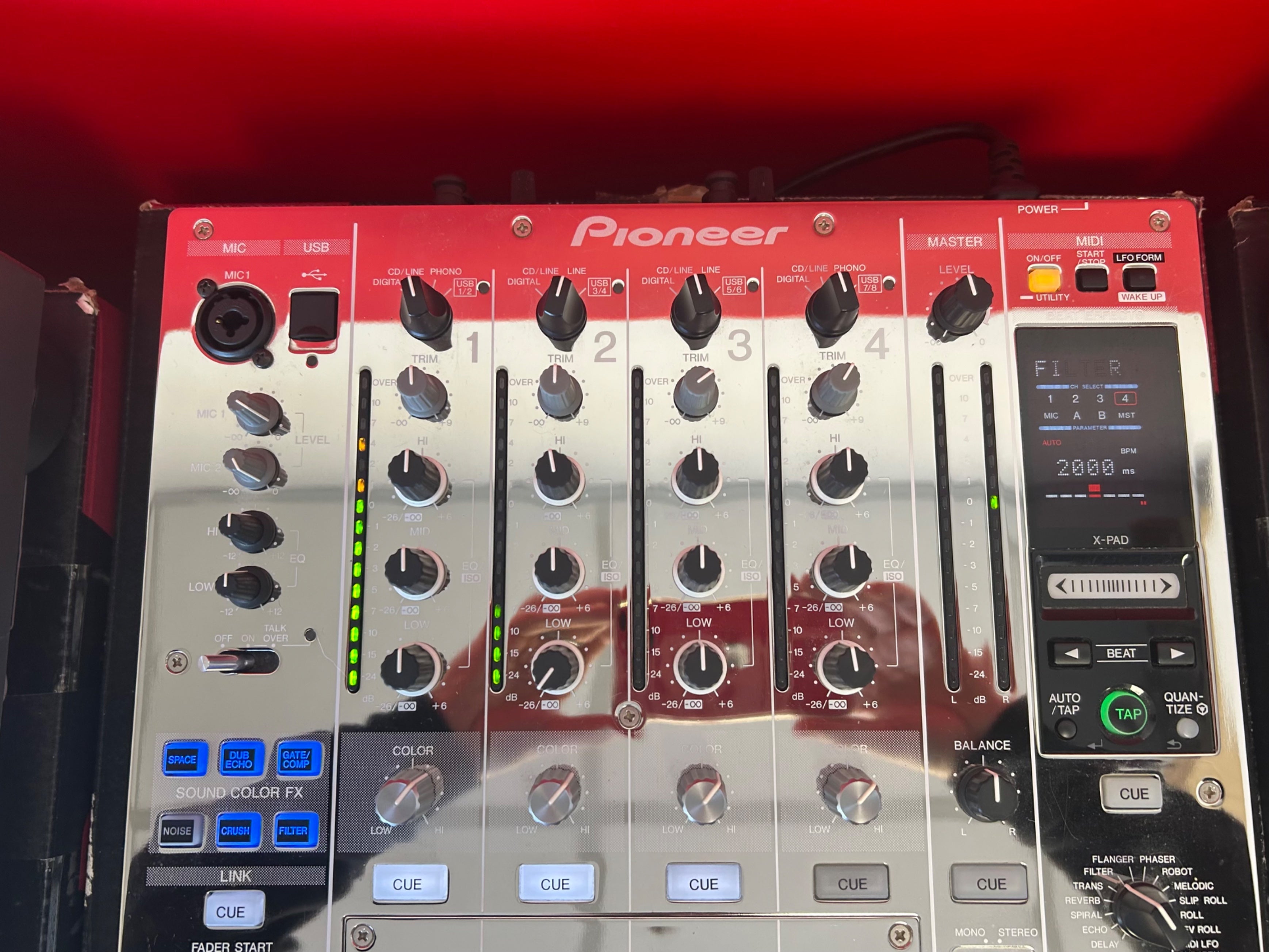 Pair Pioneer CDJ 2000 Nexus DJM 900 Nexus Platinum Limited Edition - Pre Owned - Deck Converters