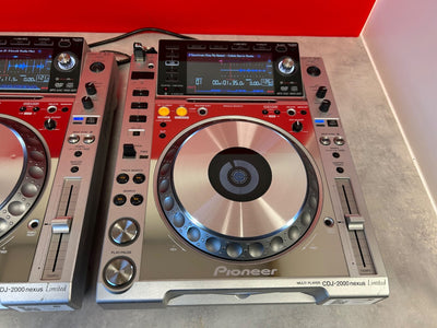 PAIR Pioneer CDJ 2000 Nexus Platinum Limited Edition - Pre Owned - Deck Converters