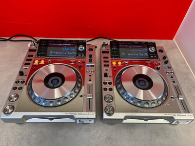PAIR Pioneer CDJ 2000 Nexus Platinum Limited Edition - Pre Owned - Deck Converters