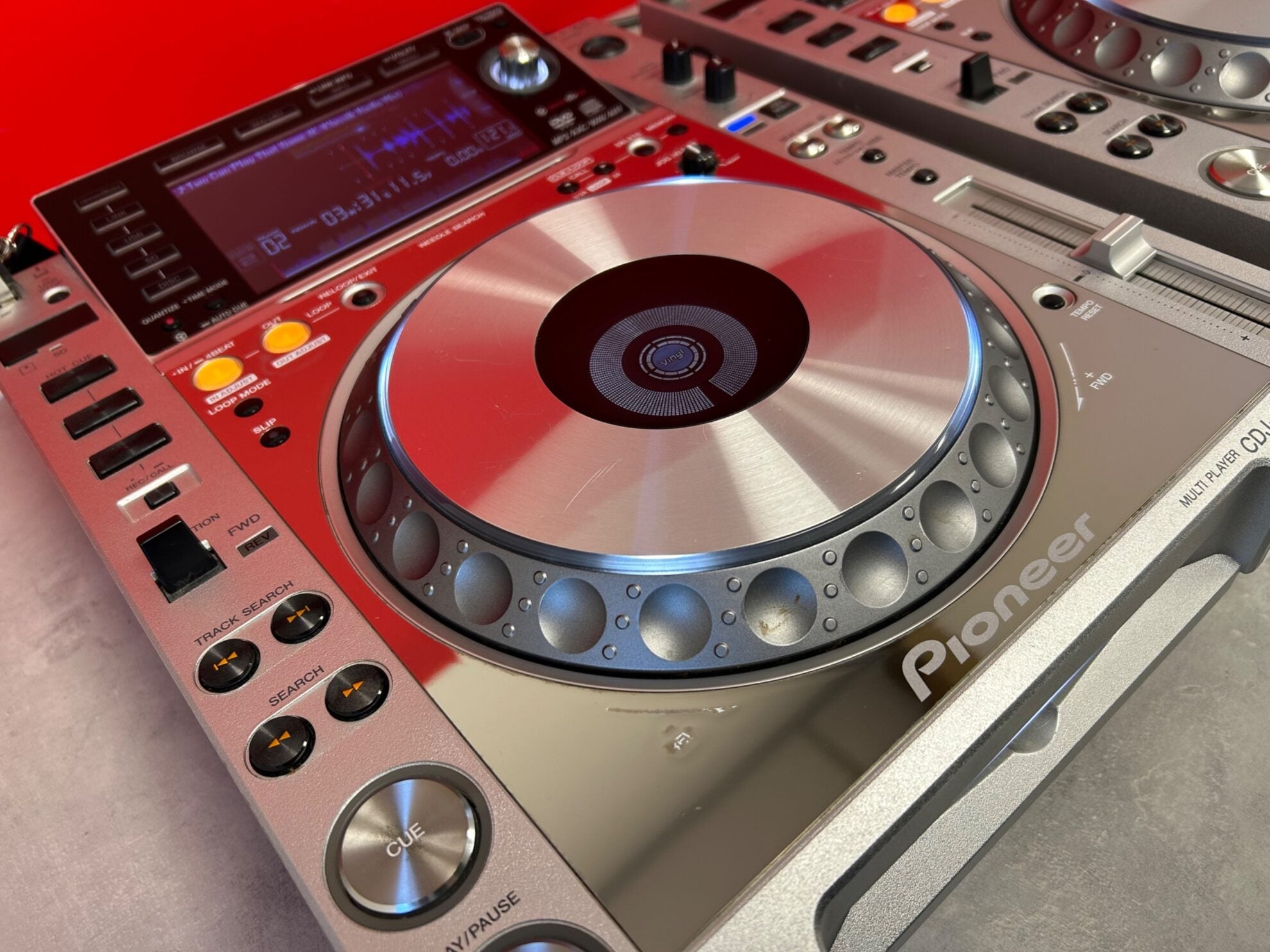 PAIR Pioneer CDJ 2000 Nexus Platinum Limited Edition - Pre Owned - Deck Converters