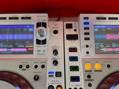 PAIR Pioneer CDJ 2000 NXS2 Limited Edition White DJ Deck - Deck Converters