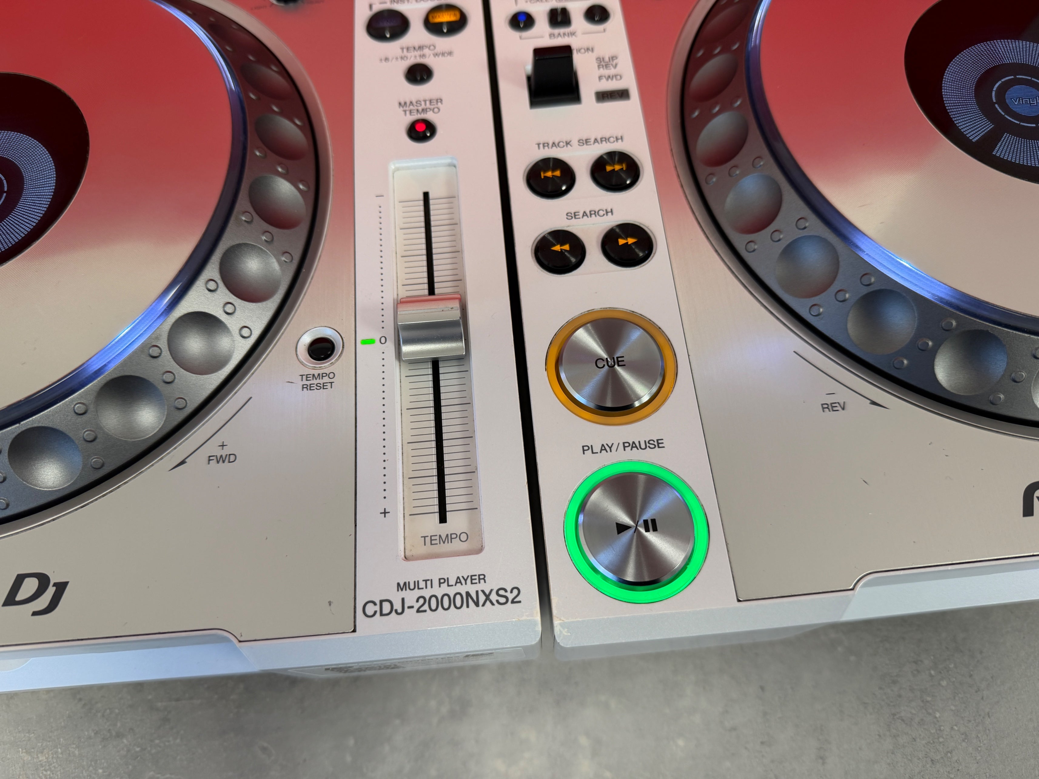 PAIR Pioneer CDJ 2000 NXS2 Limited Edition White DJ Deck - Deck Converters