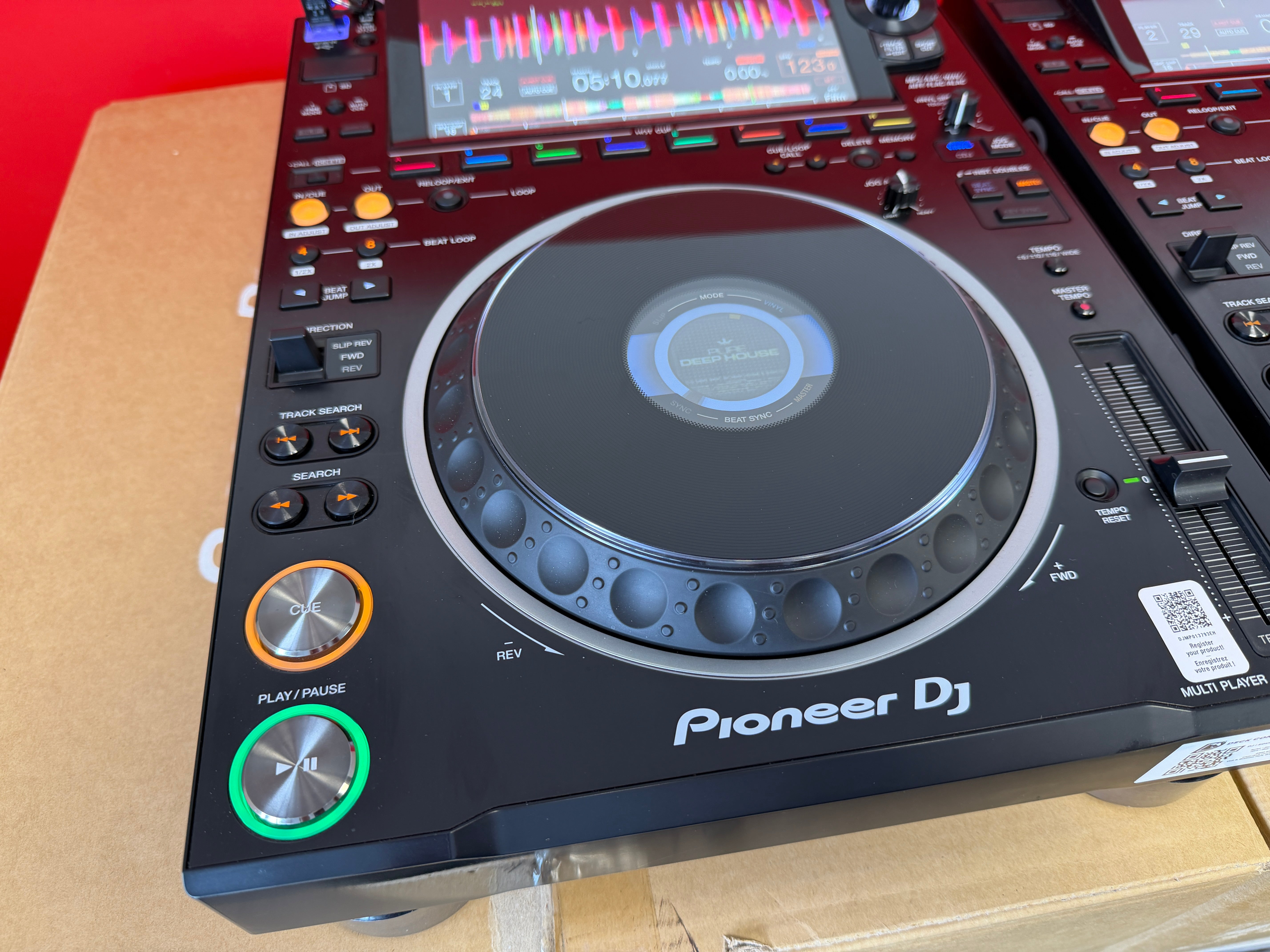 PAIR Pioneer CDJ 3000 DJ Decks - Pre Owned - Deck Converters