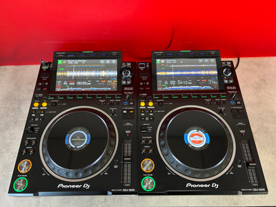 PAIR Pioneer CDJ 3000 DJ Decks Pre Owned - Deck Converters