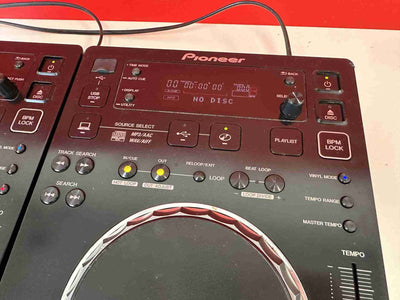 Pair Pioneer CDJ - 350 Compact DJ Multi Player - Deck Converters