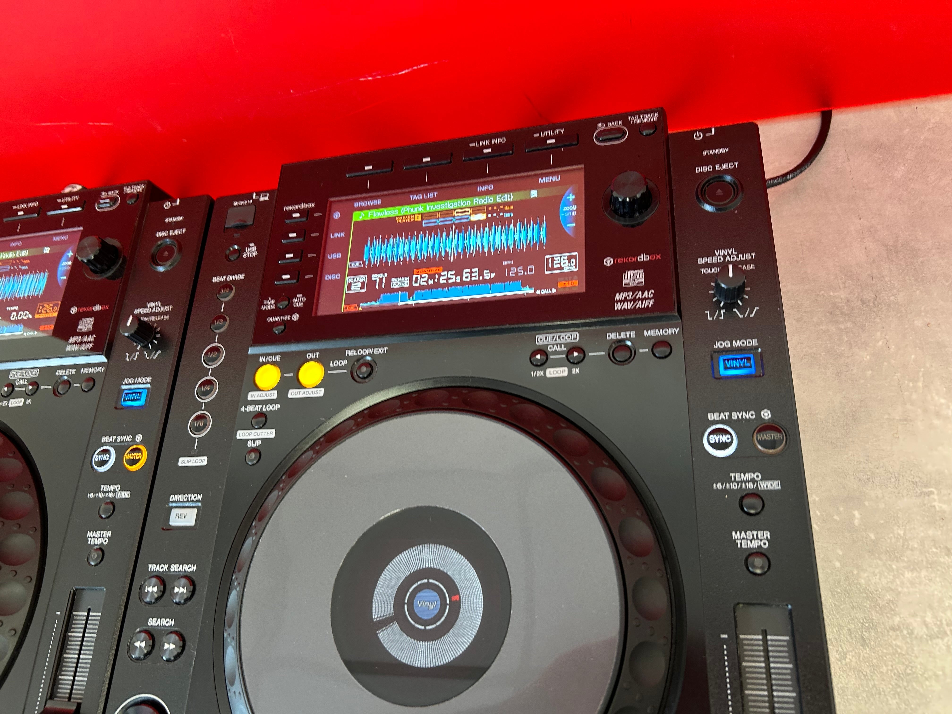 PAIR Pioneer CDJ 900 Nexus DJ Decks - Pre Owned - Deck Converters