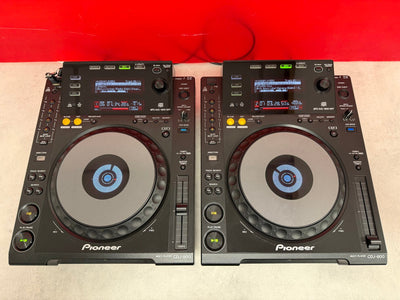 PAIR Pioneer CDJ 900 Professional DJ Decks - Deck Converters