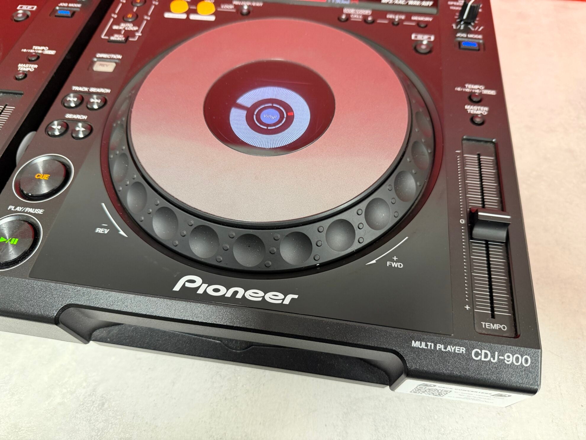 PAIR Pioneer CDJ 900 Professional DJ Decks - Deck Converters