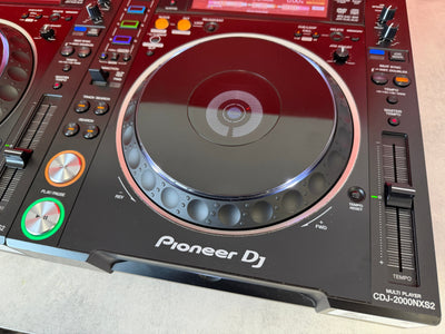 PAIR Pioneer DJ CDJ 2000 NXS2 Professional DJ Decks Pre Owned - Deck Converters