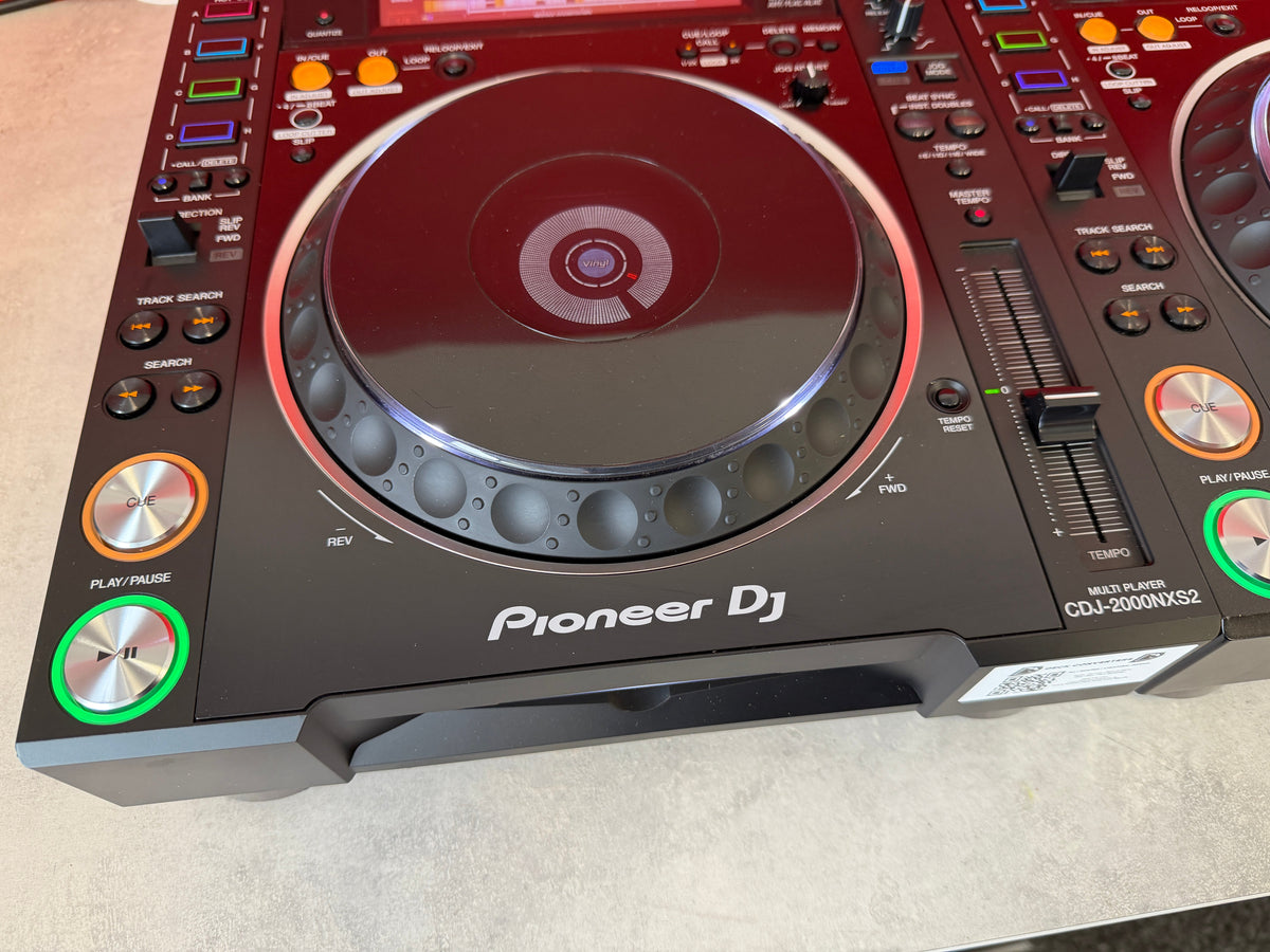 PAIR Pioneer DJ CDJ 2000 NXS2 Professional DJ Decks Pre Owned - Deck Converters