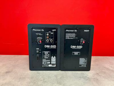 PAIR Pioneer DM-50D Active Monitor Speakers - Pre Owned - Deck Converters
