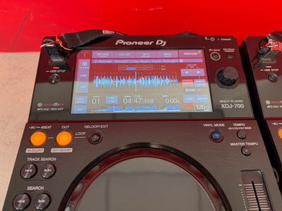 PAIR Pioneer XDJ 700 USB Decks Pre Owned - Deck Converters
