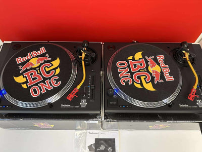 PAIR Technics 1210 MK7RB Limited Redbull Edition DJ Turntables - Deck Converters