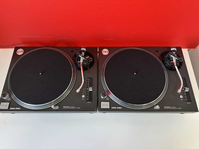 Pair Technics SL 1210 MK5 Turntables - Deck Converters