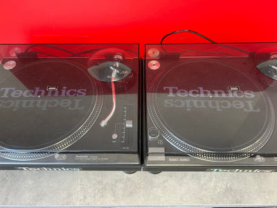 Pair Technics SL 1210 MK5 Turntables - Pre Owned - Deck Converters